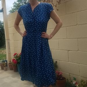 Modcloth Circus Rain Cloud Dress UK 10